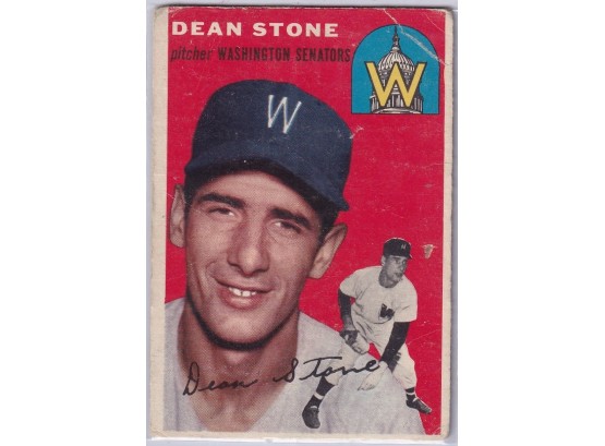 1954 Topps Dean Stone