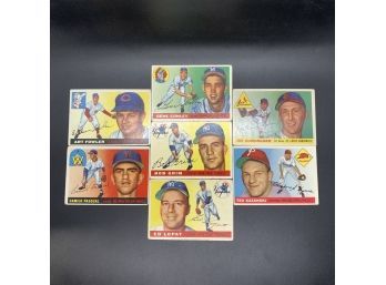 7 1955 Topps Baseball Cards