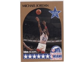 1990 NBA Hoops Michael Jordan All Star