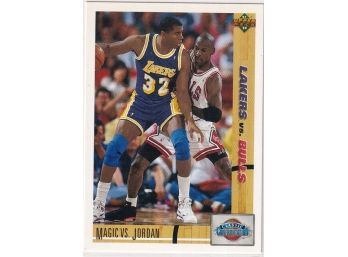 1991-92 Upper Deck Magic Vs Jordan