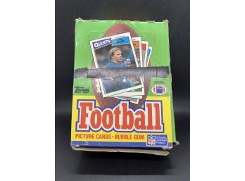 1987 Topps Football Wax Box