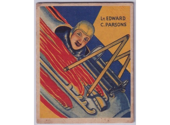 1934 National Chicle Lieut. Edward C. Parsons Skybirds