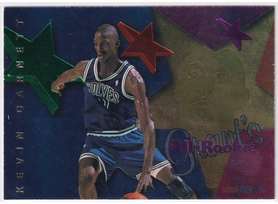 1996 NBA Hoops Kevin Garnett Grants All Rookie