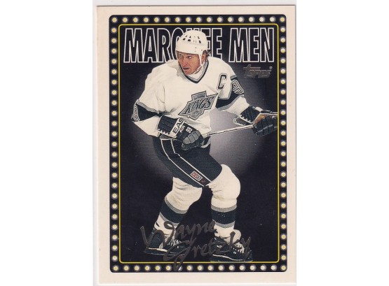 1996 Topps Wayne Gretzky Marquee Men