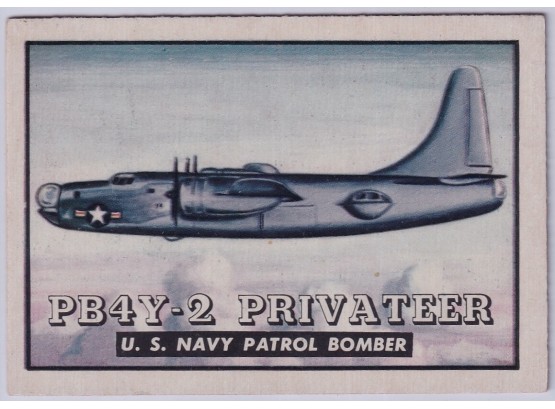 1952 Topps Wings PB4Y-2 Privateer