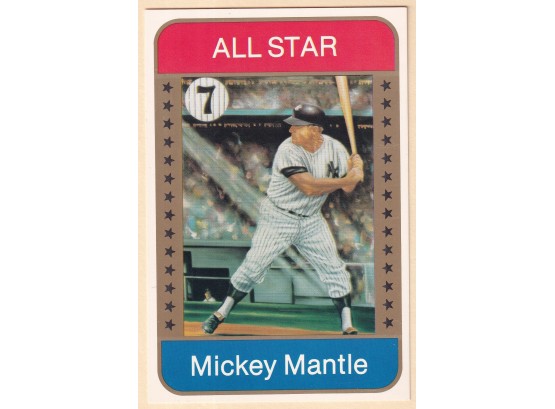 Mickey Mantle All Star Large Card