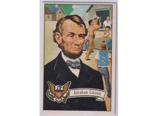 1956 Topps Abraham Lincoln U.S Presidents