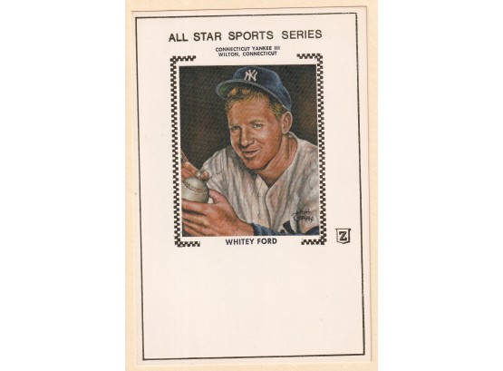 Whitey Ford All Star Sports Series Connecticut Yankee III Wilton, Ct