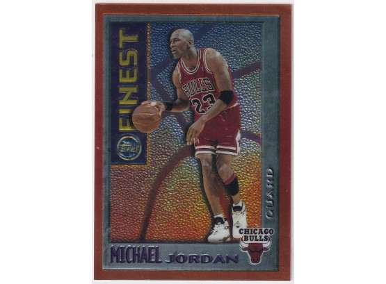 1996 Topps Finest Michael Jordan