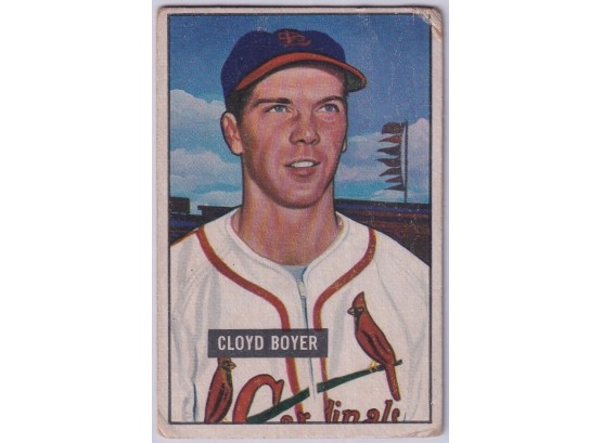 1951 Bowman Cloyd Boyer