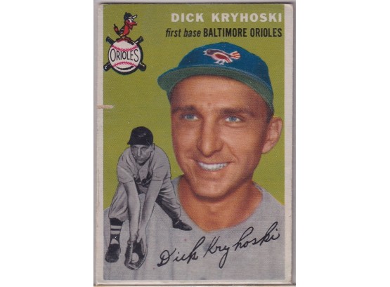 1954 Topps Dick Kryhoski