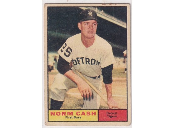 1961 Topps Norm Cash