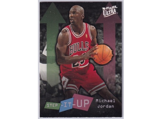 1996-97 Fleer Ultra Michael Jordan Step It Up