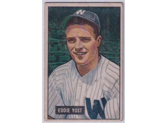 1951 Bowman Eddie Yost