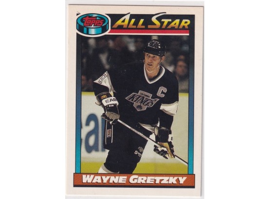 1991 Topps Wayne Gretzky All Star