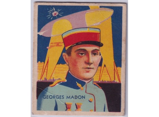 1934 National Chicle Georges Madon Skybirds
