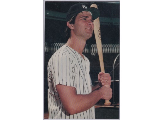 Don Mattingly Baseball Postcard