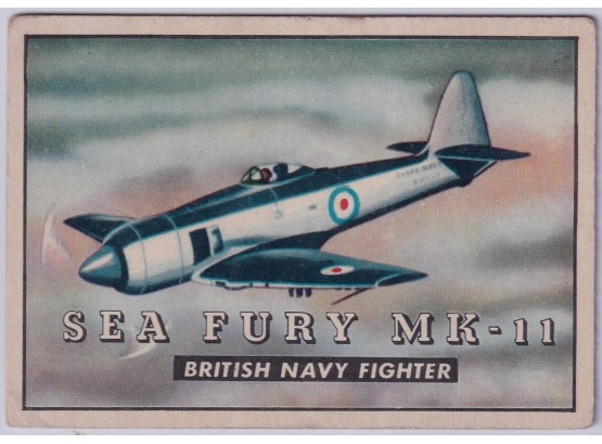 1952 Topps Wings Sea Fury MK-11