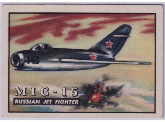 1952 Topps Wings Mig-15
