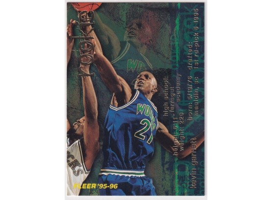 1995-96  Fleer Kevin Garnett Rookie
