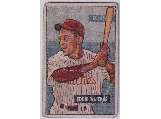 1951 Bowman Eddie Waitkus