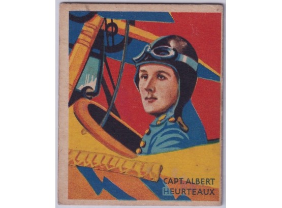 1933 National  Chicle Capt. Albert Heurteaux Skybirds