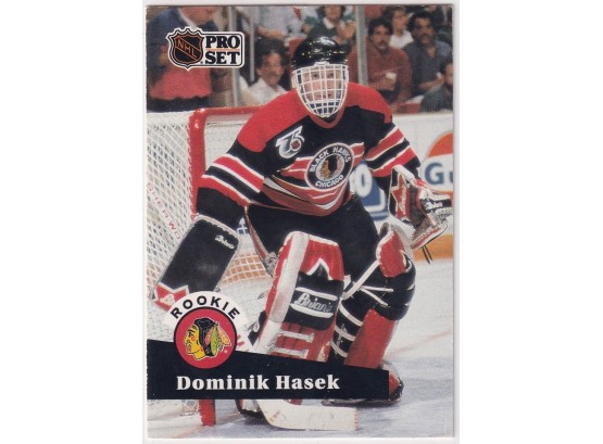 1991 NHL PRO SET Dominik Hasek Rookie Card