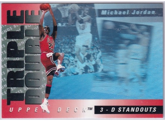 1993 Upper Deck Triple Double Michael Jordan