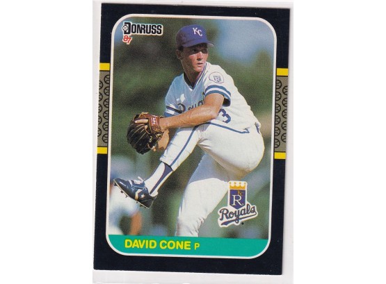 1987 Donruss David Cone Rookie Card