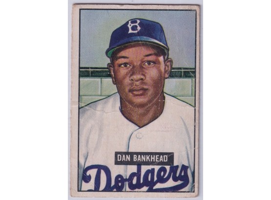 1951 Bowman Dan Bankhead