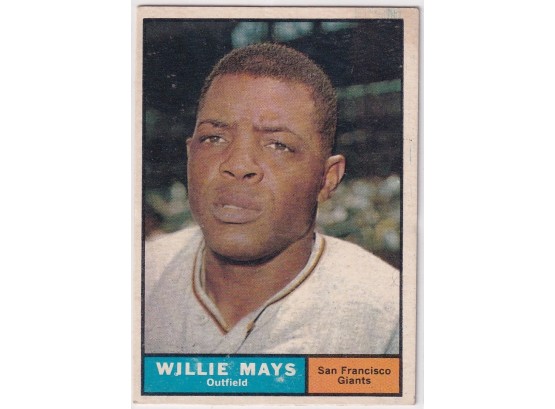 1961 Topps Willie Mays