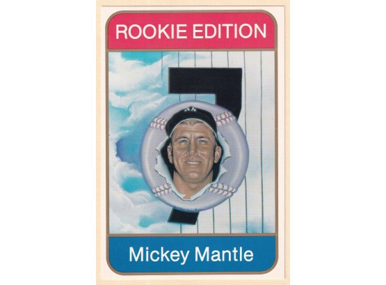 Mickey Mantle Rookie Edition Large Card