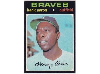 1971 Topps Hank Aaron