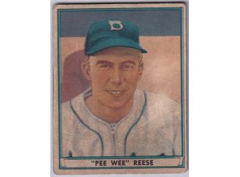 1941 Playball 'Pee Wee' Resse Rookie Card