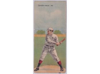 1911 T201 Mecca Baseball Folder Series Gardner & Speaker