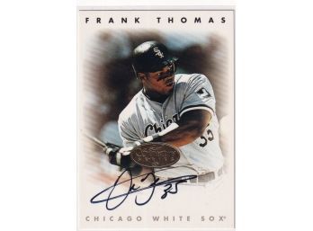 1996 Leaf Signature Frank Thomas