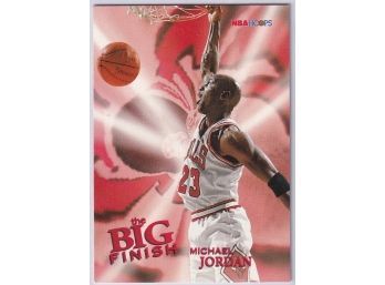 1996 NBA Hoops Michael Jordan The Big Finish