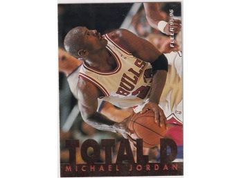 1995-96 Fleer Total D Michael Jordan