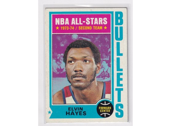 1974 Topps Elvin Hayes All Star