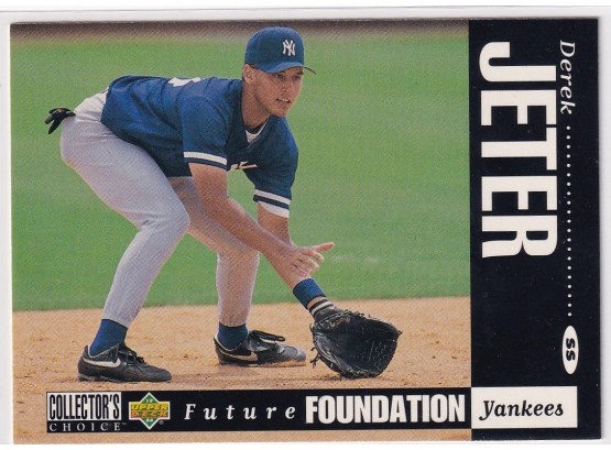 1994 Upper Deck Collector's Choice Derek Jeter Future Foundation Rookie Card