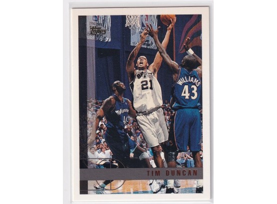 1997 Topps Tim Duncan Rookie Card