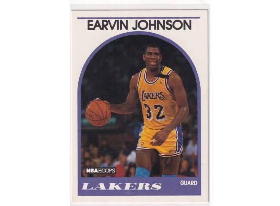 1989 NBA Hoops Earvin Johnson