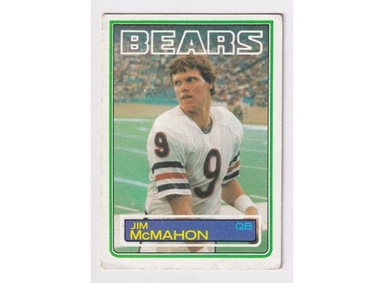 1983 Topps Jim McMahon Rookie Card