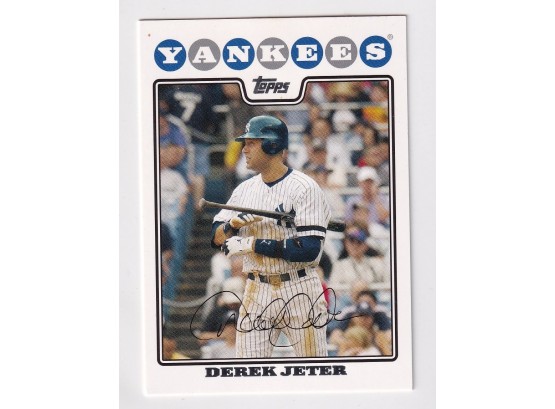 2008 Topps Derek Jeter