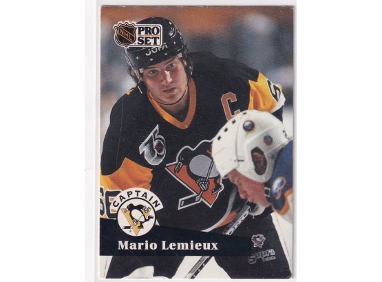 1991 NHL Pro Set Mario Lemieux