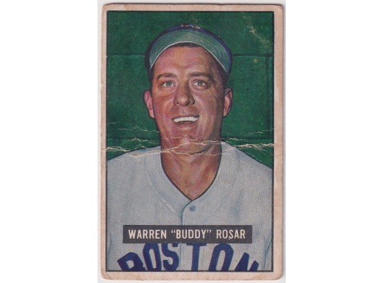 1951 Bowman Warren 'Buddy' Rosar