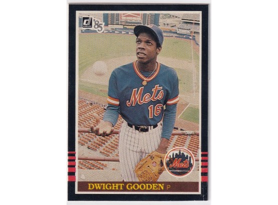 1985 Donruss Dwight Gooden Rookie Card