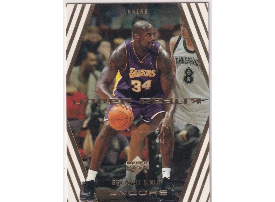 2000 Upper Deck Shaquille O'Neal Upper Realm Encore