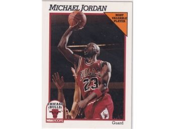 1991-92 NBA Hoops Michael Jordan MVP