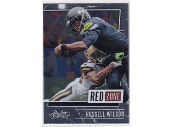 2020 Panini Absolute Football Russel Wilson Red Zone